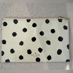 Kate Spade Polka Dot Pencil Pouch